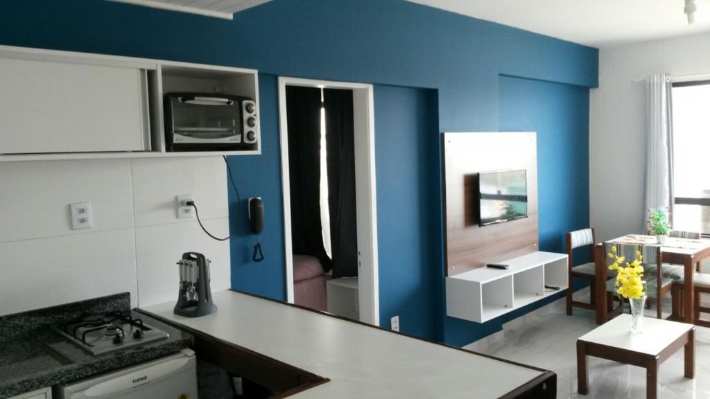 Apartamento Temporada Farol Barra Flat Сальвадор Экстерьер фото